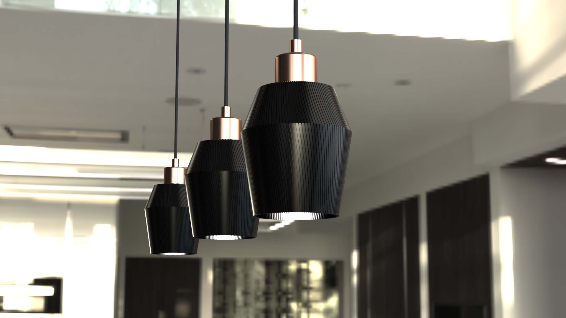 Designlampa Pendellampa Sling
